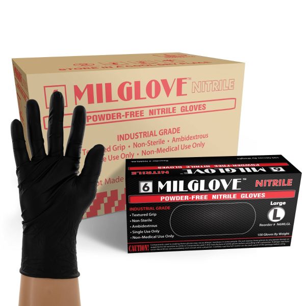 Illustrative example of 6 mil nitrile gloves from Google Search