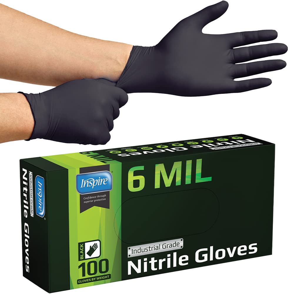 Illustrative example of 6 mil nitrile gloves from Google Search