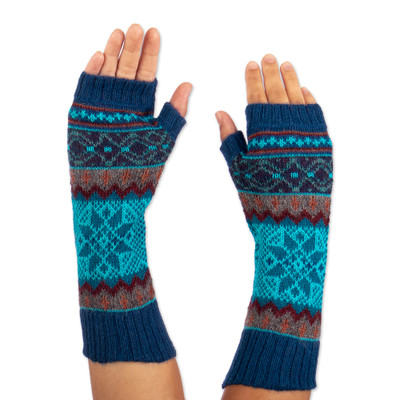 Illustrative example of alpaca fingerless gloves from Google Search