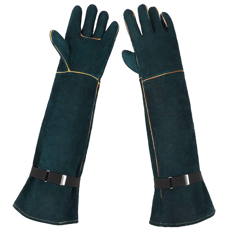 Illustrative example of animal handling gloves from Google Search