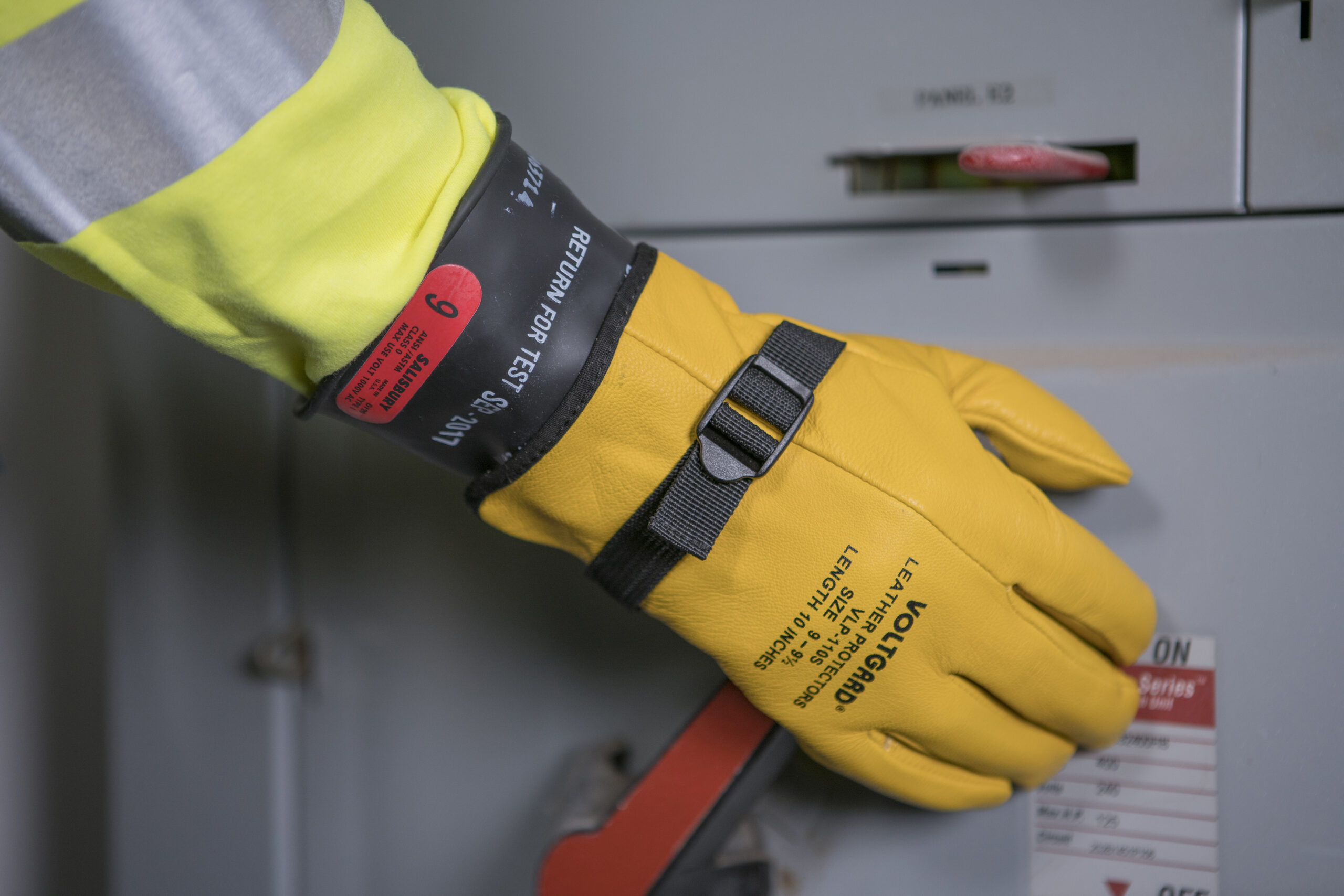 Illustrative example of arc flash gloves from Google Search