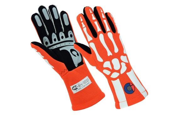 Illustrative example of auto racing gloves from Google Search