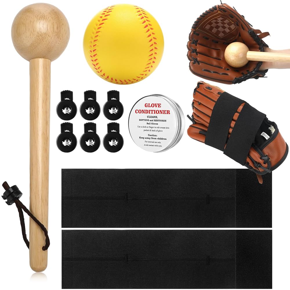 Illustrative example of baseball glove break in service from Google Search