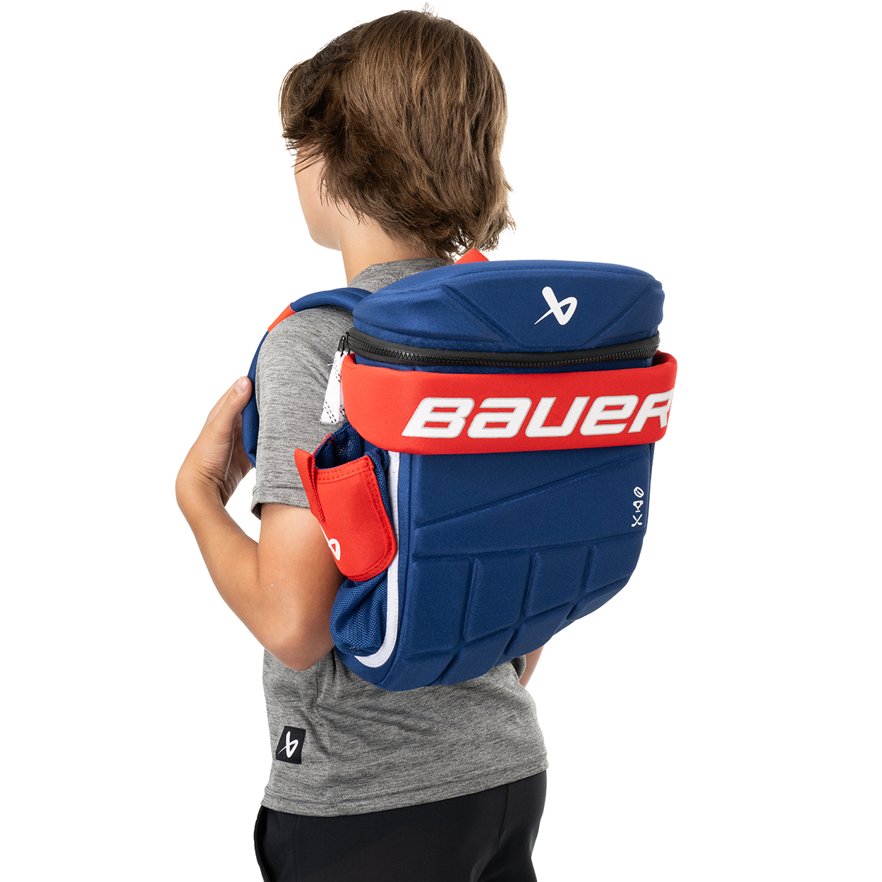 Illustrative example of bauer glove backpack from Google Search