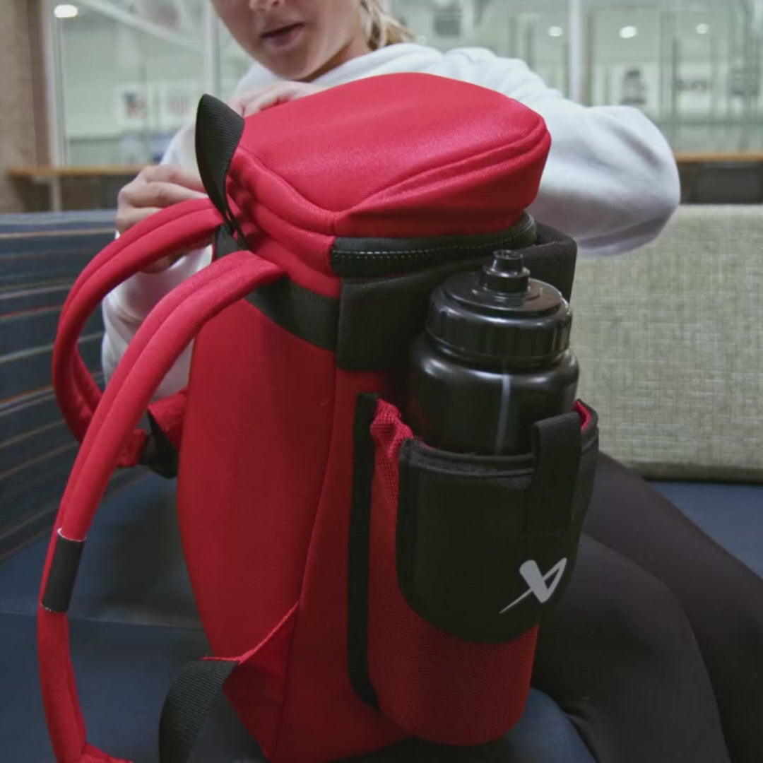 Illustrative example of bauer glove backpack from Google Search