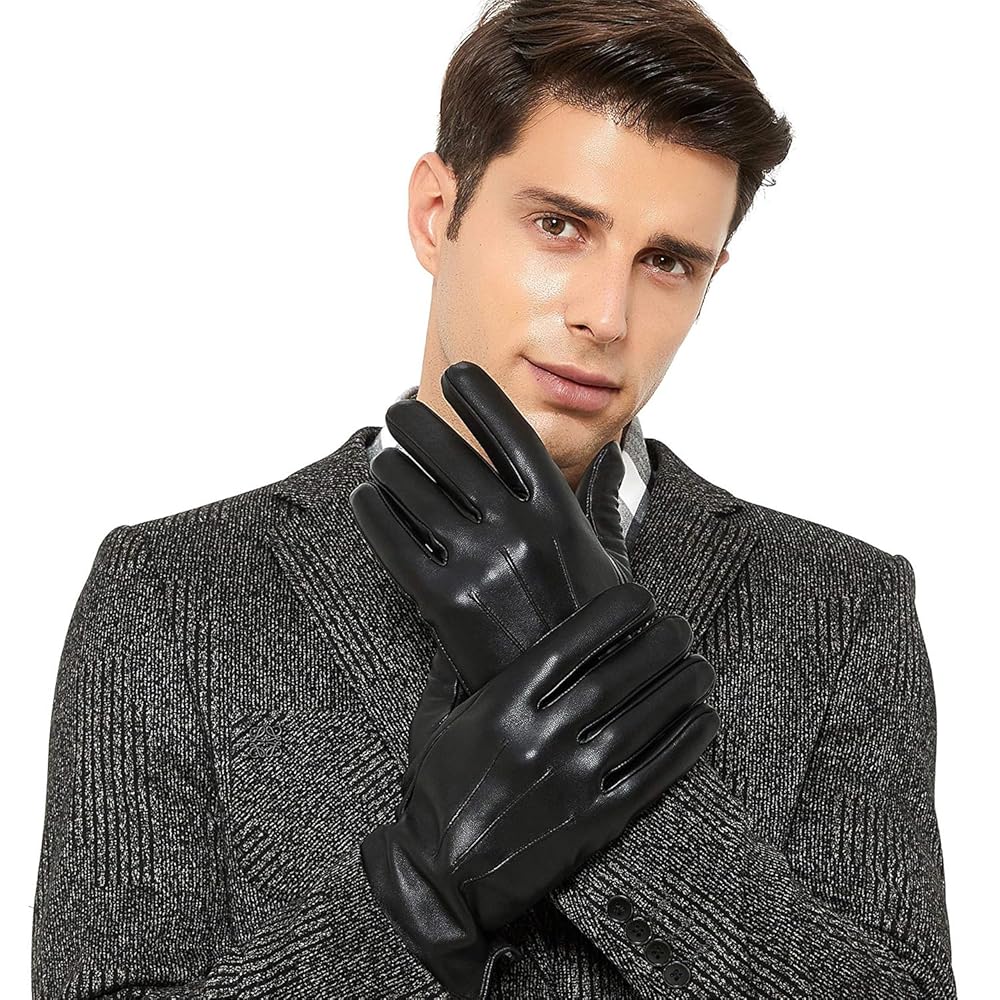 Illustrative example of best men's leather gloves from Google Search