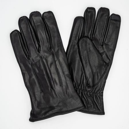 Illustrative example of black gloves men from Google Search