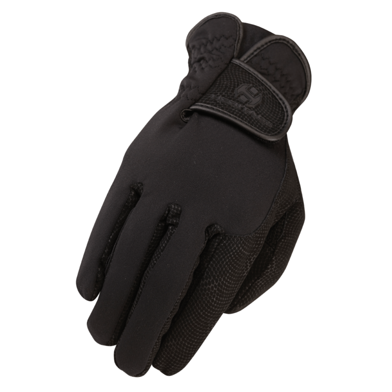 Illustrative example of black gloves winter from Google Search