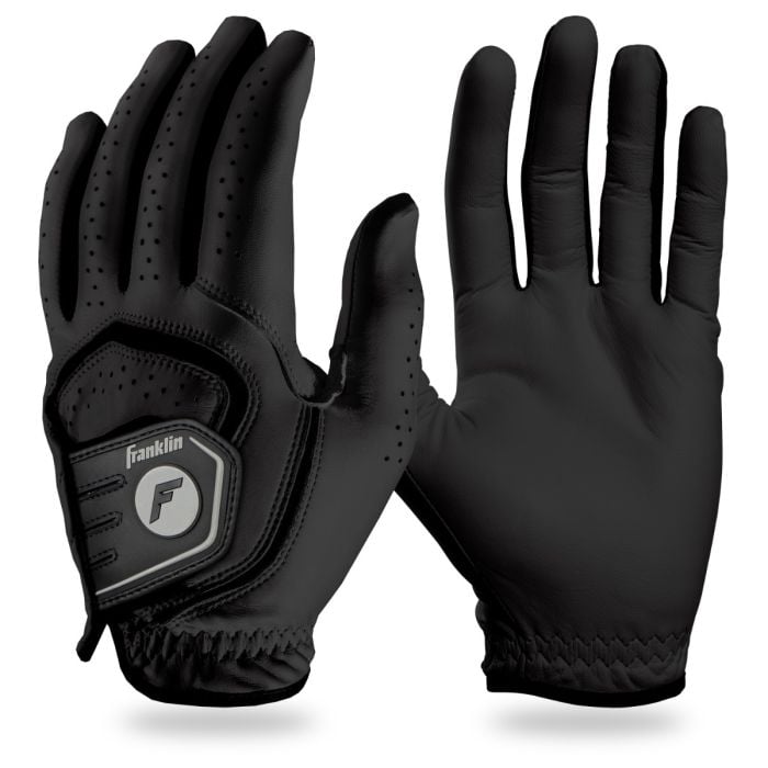 Illustrative example of black golf glove from Google Search