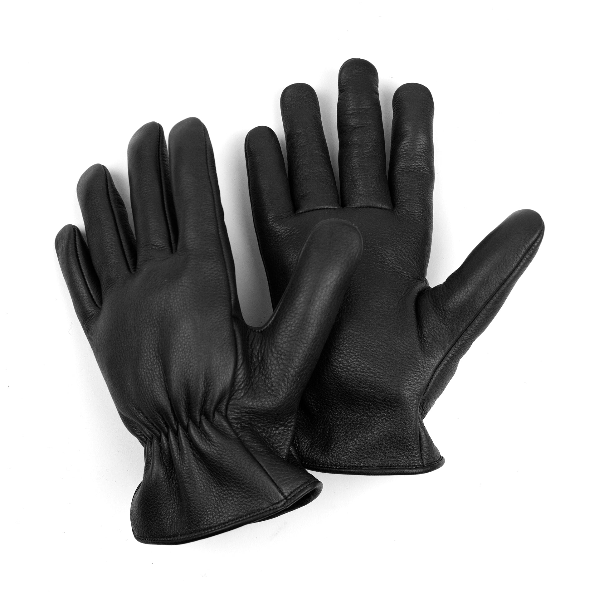 Illustrative example of black leather glove from Google Search