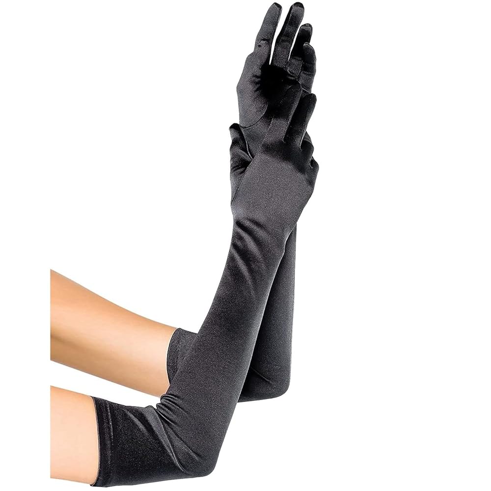 Illustrative example of black opera gloves from Google Search