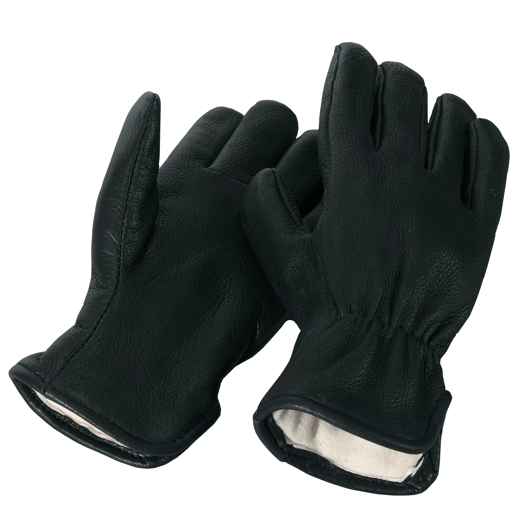 Illustrative example of black work gloves from Google Search