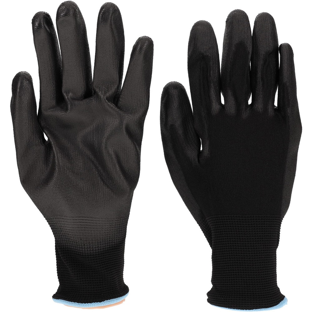 Illustrative example of black work gloves from Google Search