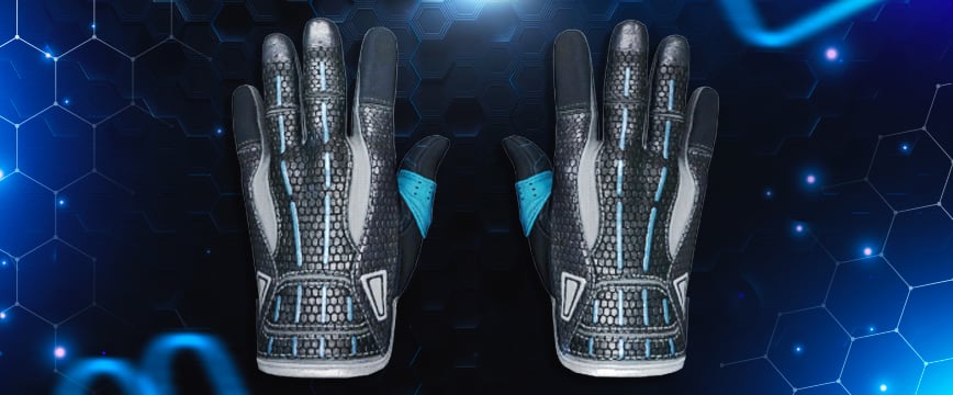 Illustrative example of blue gloves cs2 from Google Search