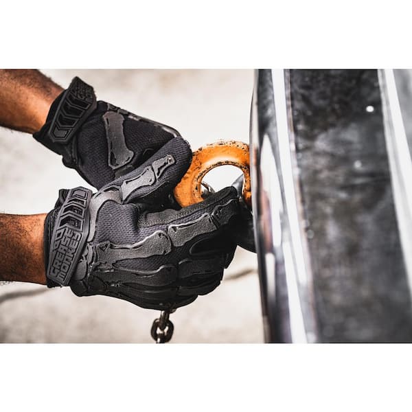 Illustrative example of bone gloves from Google Search