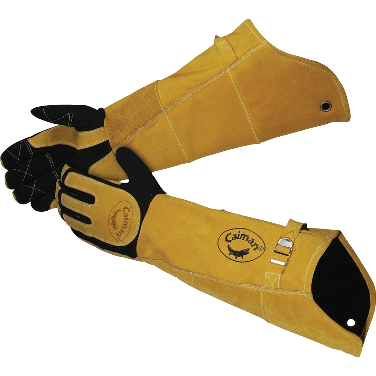 Illustrative example of caiman welding gloves from Google Search