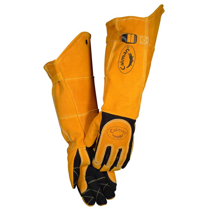 Illustrative example of caiman welding gloves from Google Search