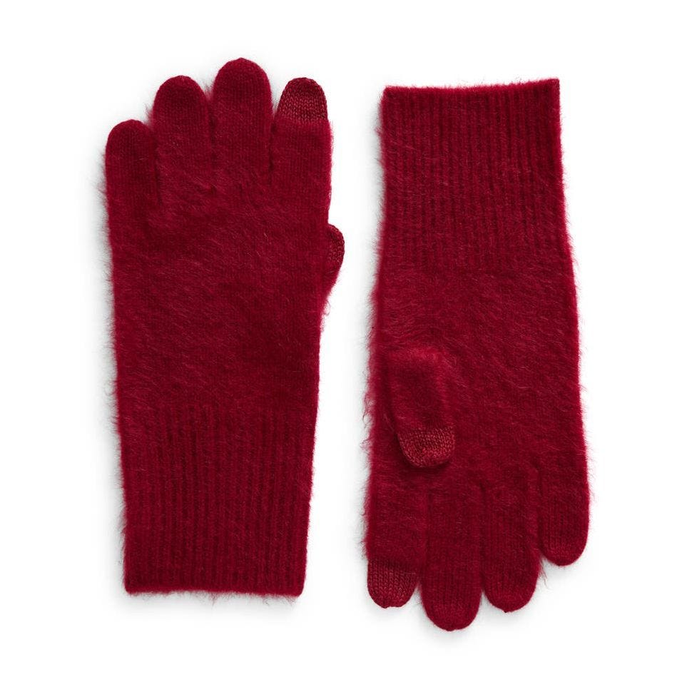 Illustrative example of cashmere gloves for women from Google Search