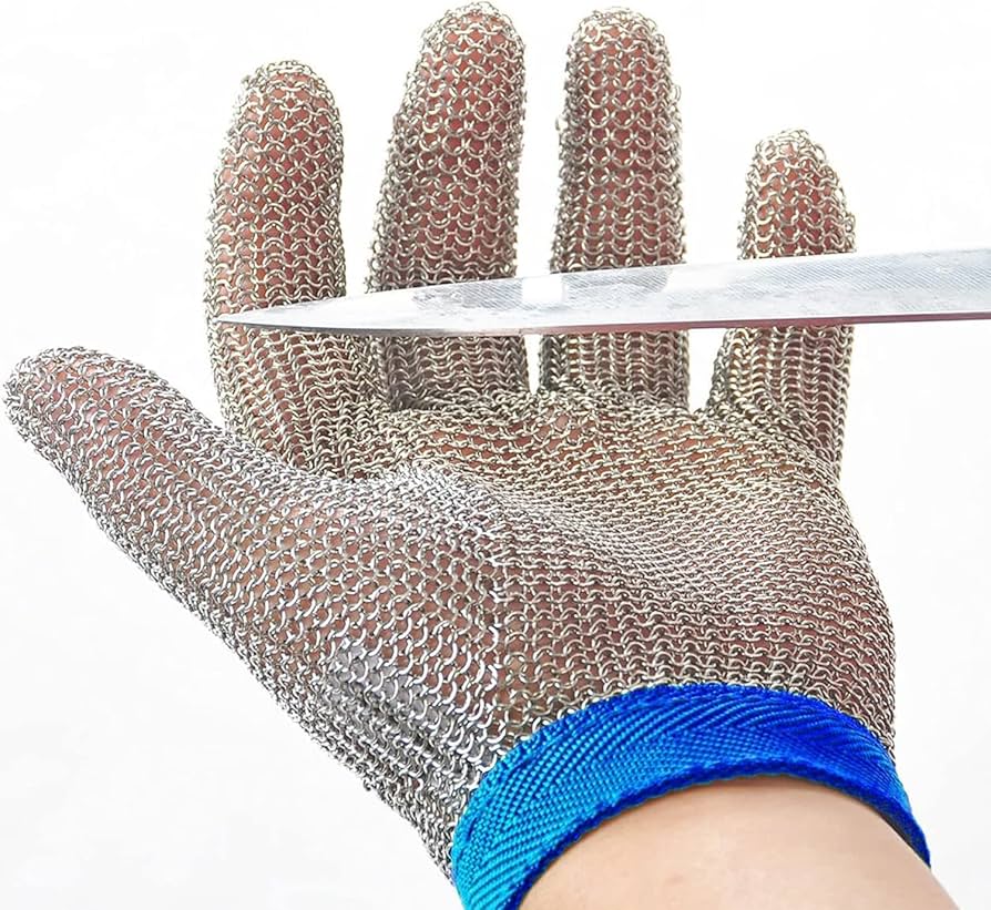Illustrative example of chain mill gloves from Google Search