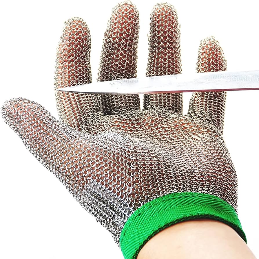 Illustrative example of chain mill gloves from Google Search