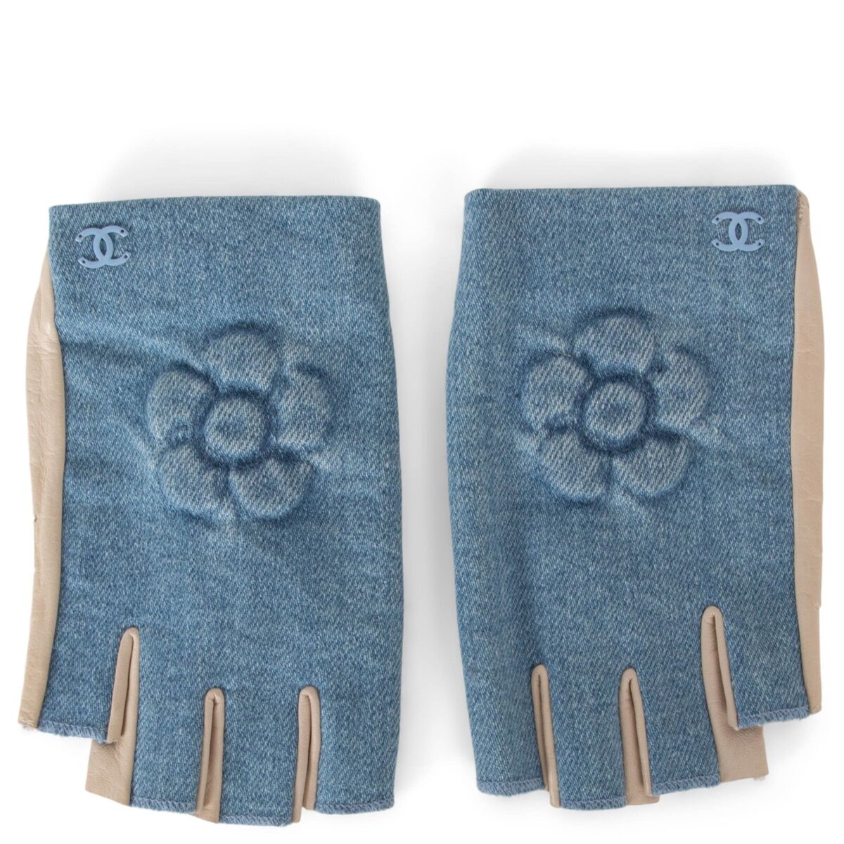 Illustrative example of chanel fingerless gloves from Google Search