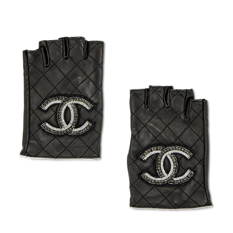 Illustrative example of chanel fingerless gloves from Google Search
