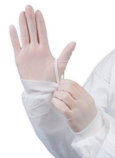 Illustrative example of chemotherapy gloves from Google Search