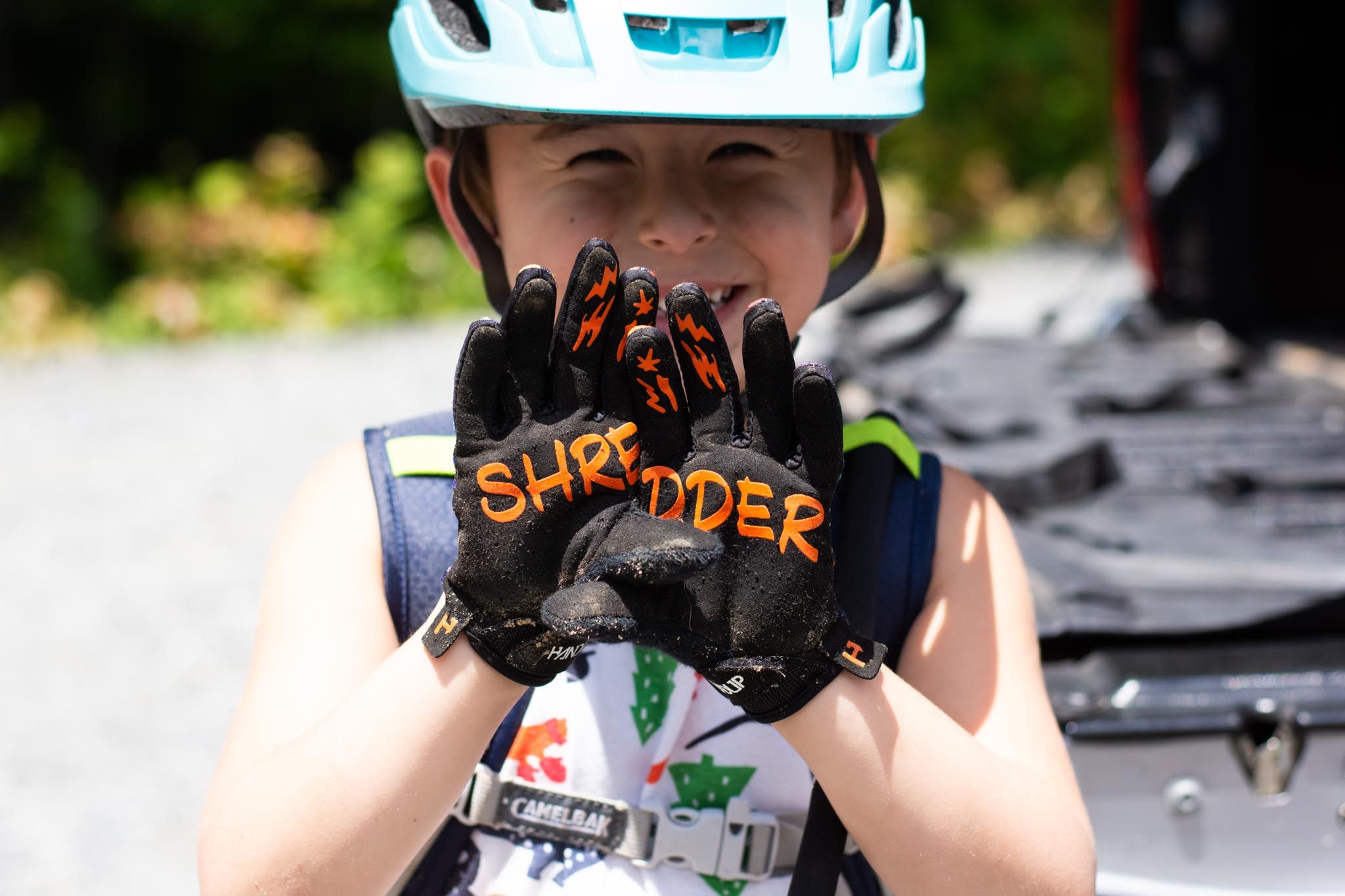 Illustrative example of childrens bike gloves from Google Search