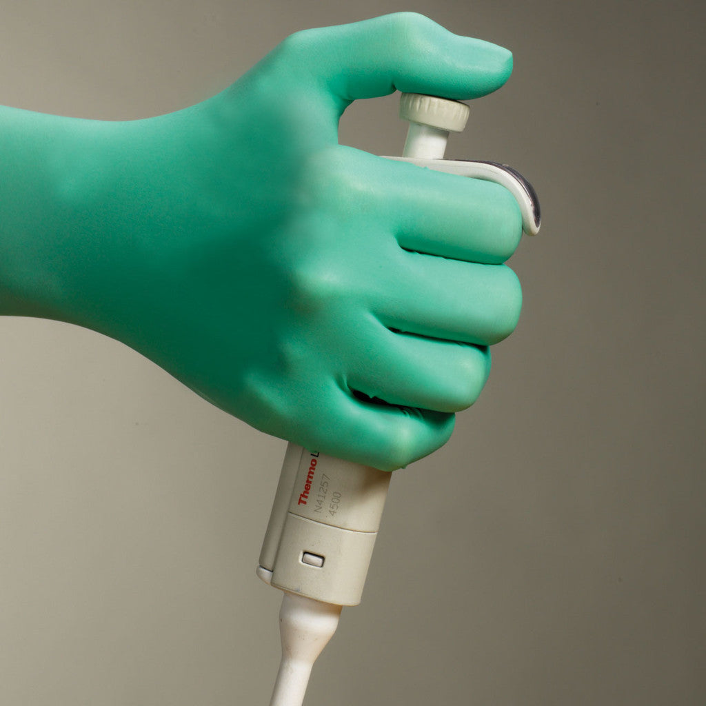 Illustrative example of chloroprene gloves from Google Search