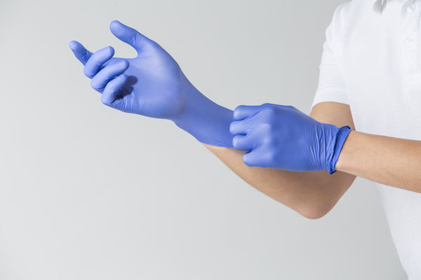 Illustrative example of chloroprene gloves from Google Search