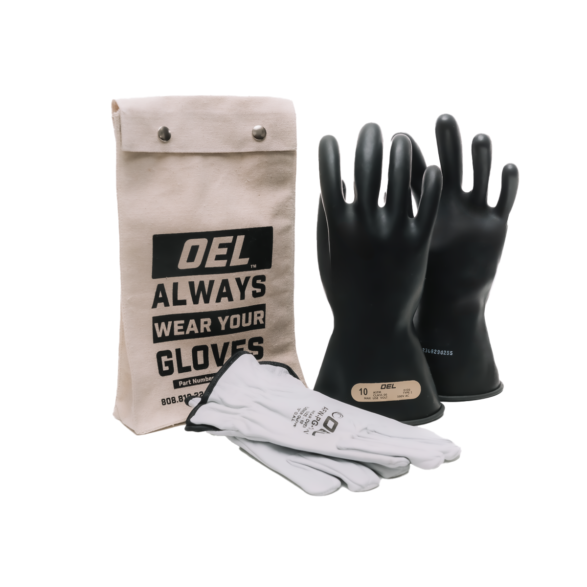 Illustrative example of class 00 electrical gloves from Google Search