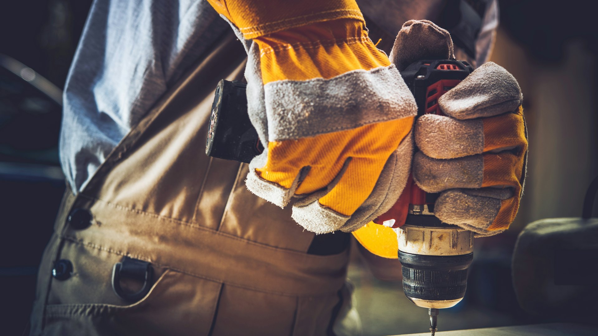 Illustrative example of construction work gloves from Google Search