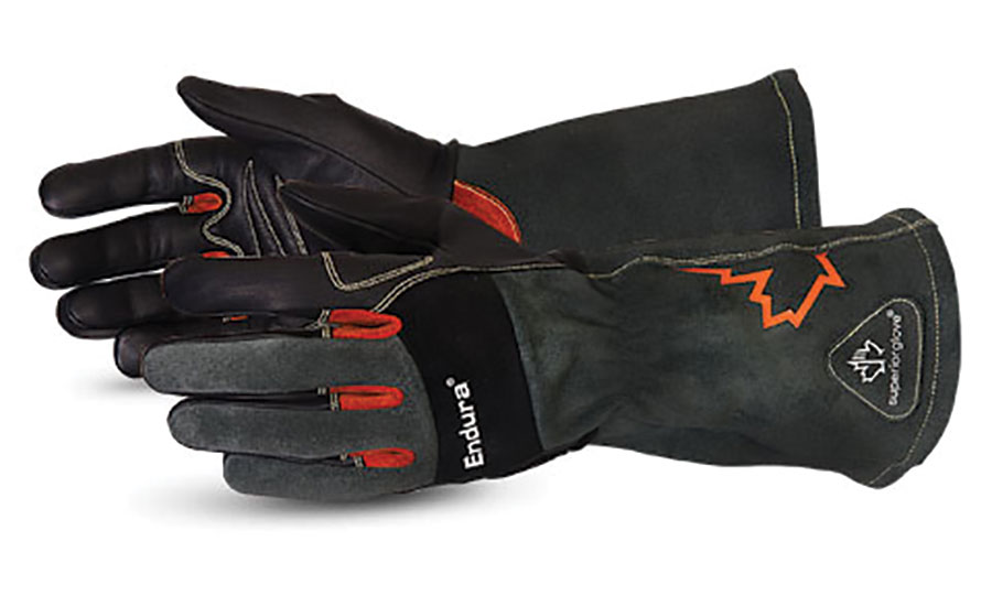 Illustrative example of cool welding gloves from Google Search