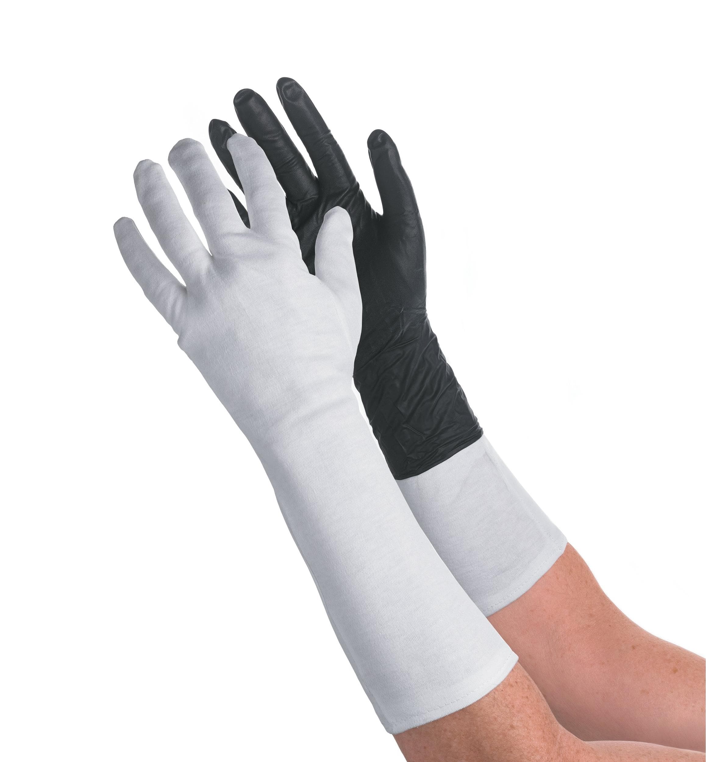 Illustrative example of cotton glove liners from Google Search