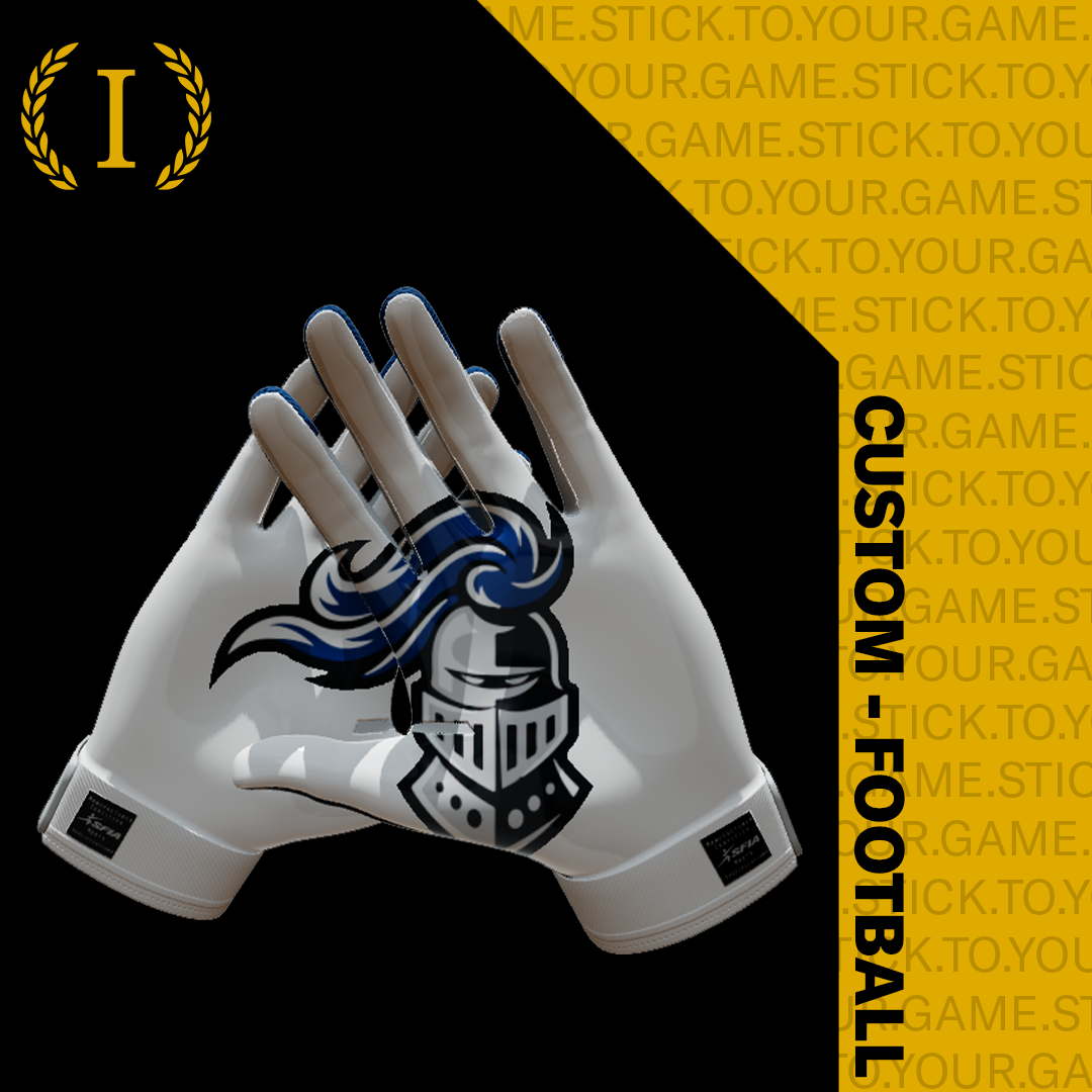 Illustrative example of custom football gloves from Google Search