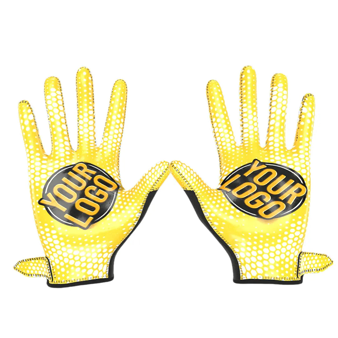 Illustrative example of customize football gloves from Google Search