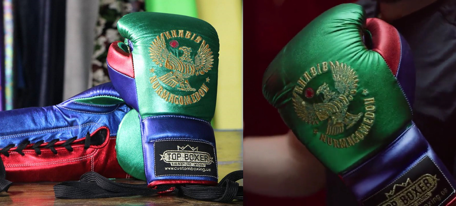Illustrative example of customized boxing gloves from Google Search