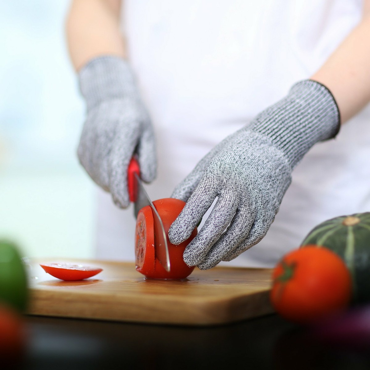 Illustrative example of cut proof gloves kitchen from Google Search