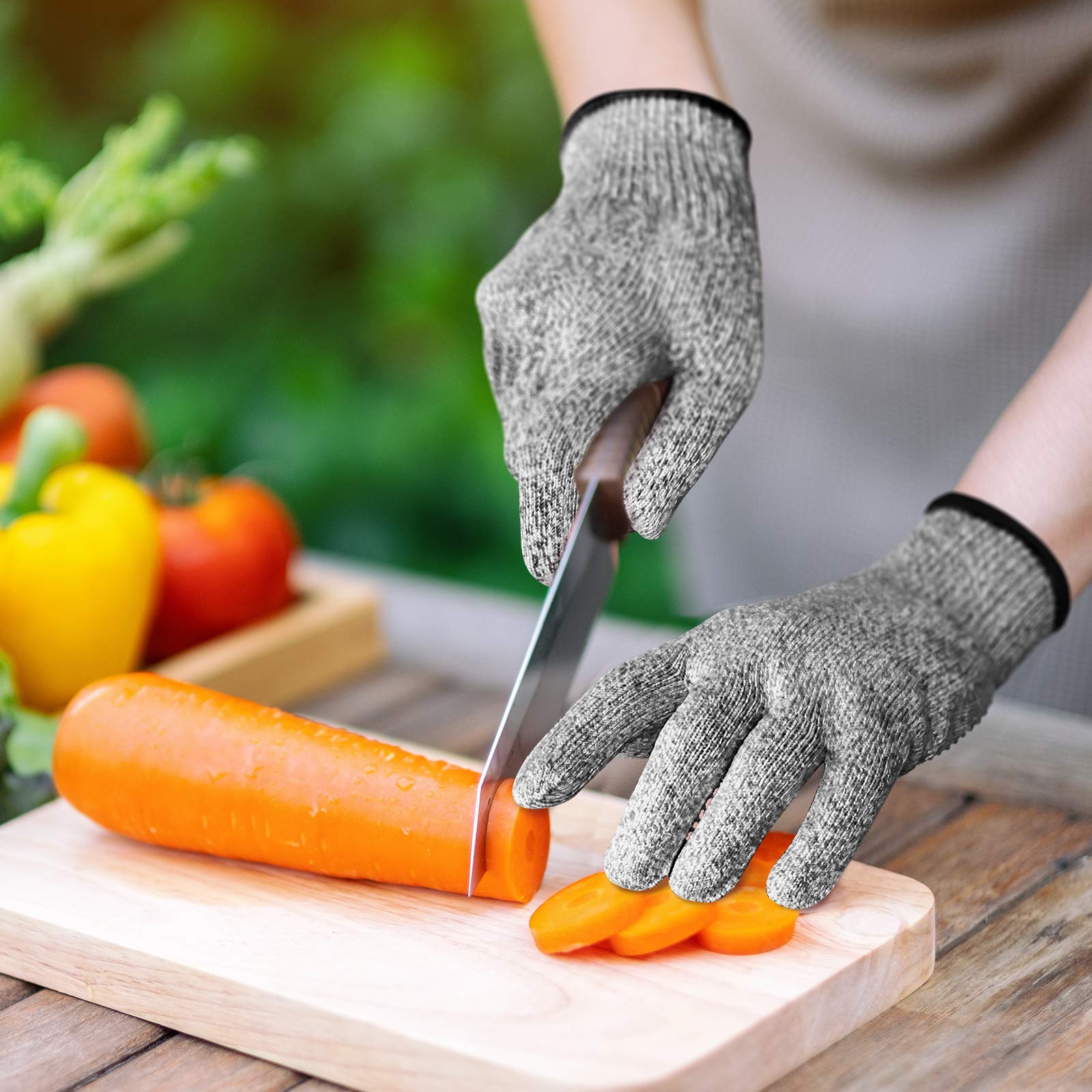 Illustrative example of cutting gloves for kitchen from Google Search