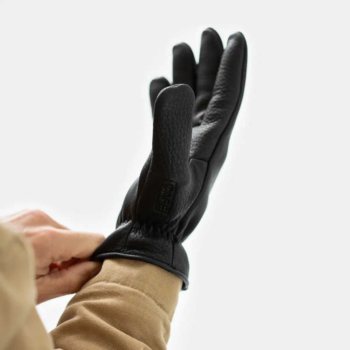 Illustrative example of deerskin gloves from Google Search