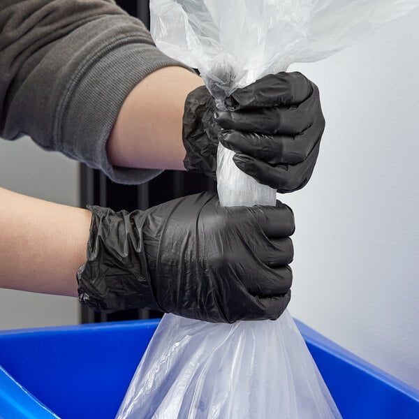 Illustrative example of disposable gloves for cooking from Google Search