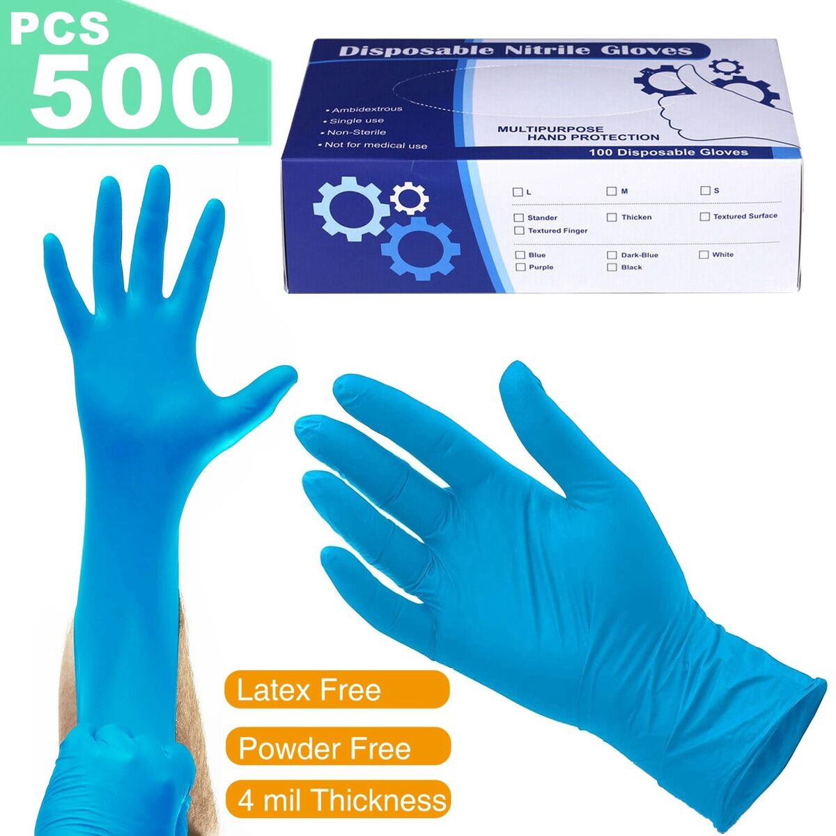 Illustrative example of disposable gloves for cooking from Google Search