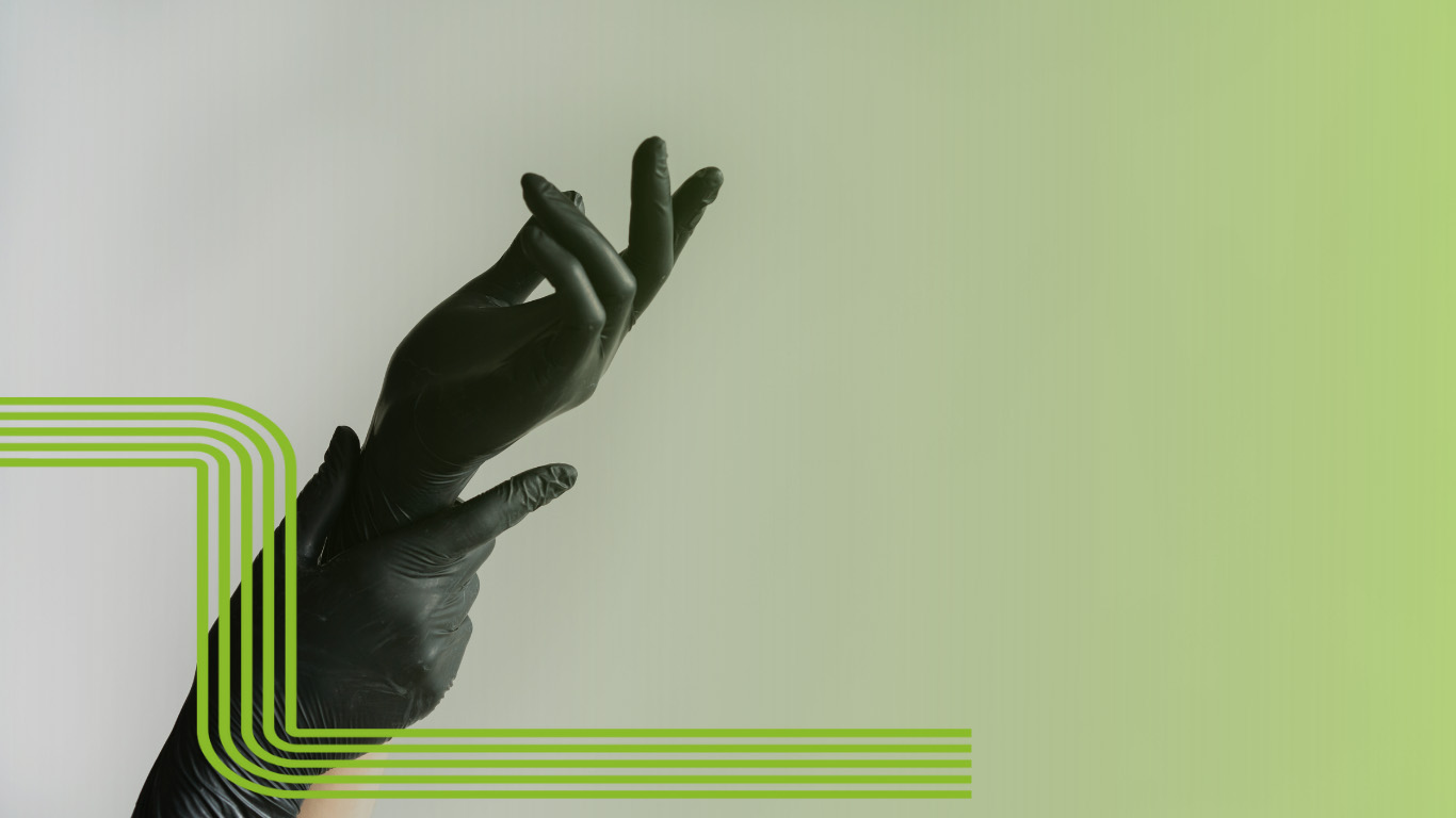 Illustrative example of don gloves from Google Search