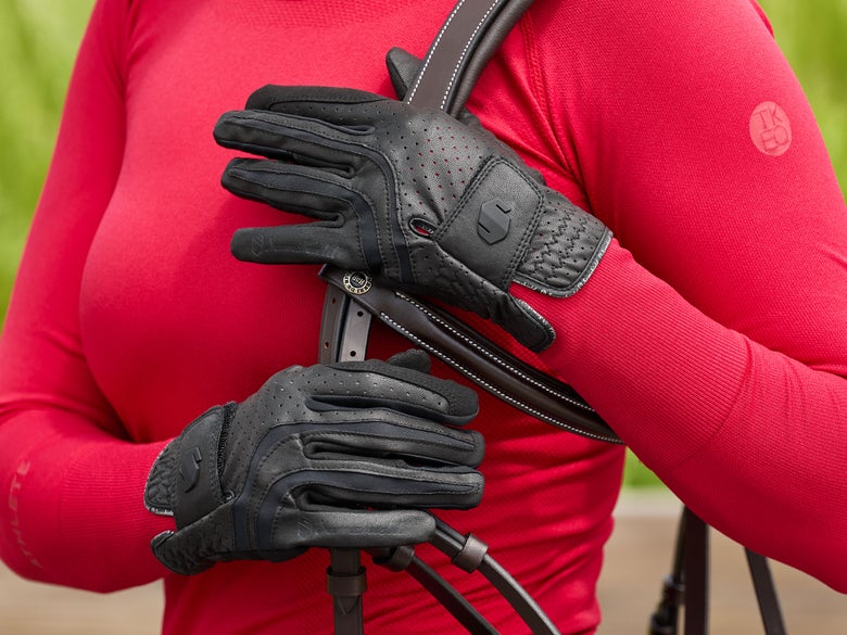 Illustrative example of equine riding gloves from Google Search