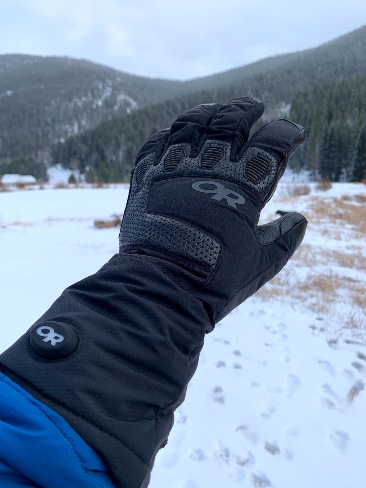 Illustrative example of extreme cold weather gloves from Google Search