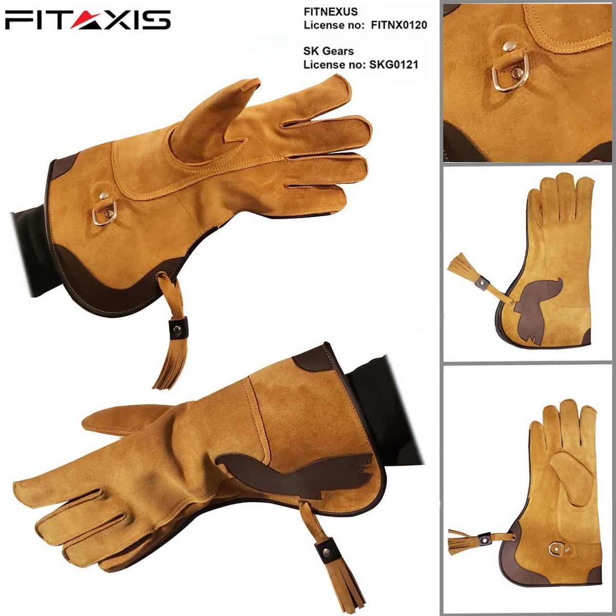 Illustrative example of falcon gloves from Google Search