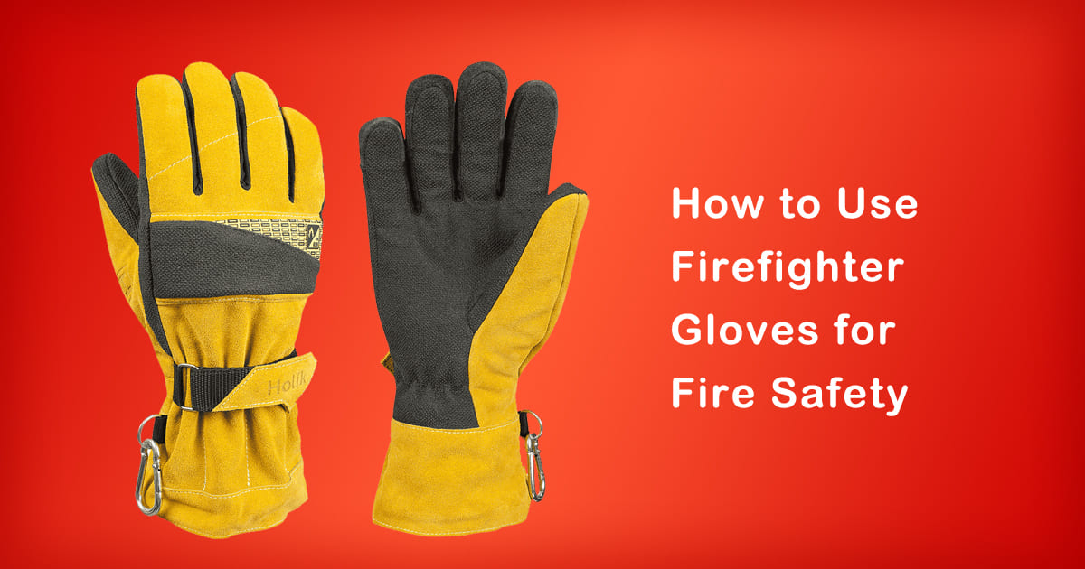 Illustrative example of fire fighter gloves from Google Search