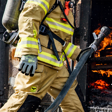Illustrative example of fire fighter gloves from Google Search