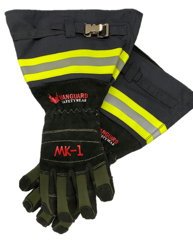 Illustrative example of firefighter glove from Google Search