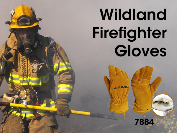 Illustrative example of firefighter glove from Google Search